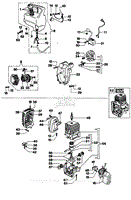 1 - Starter assy and engine