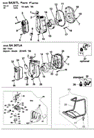 1 - Pump assembly and carburetor