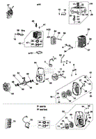 2 - Starter assy and engine