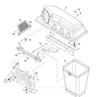 Bagger Top and Mounting Assembly