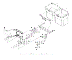 Bagger Frame Mount Assembly