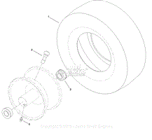 Exmark QTS691KA502 S/N 312,000,000 & Up Parts Diagram for 50