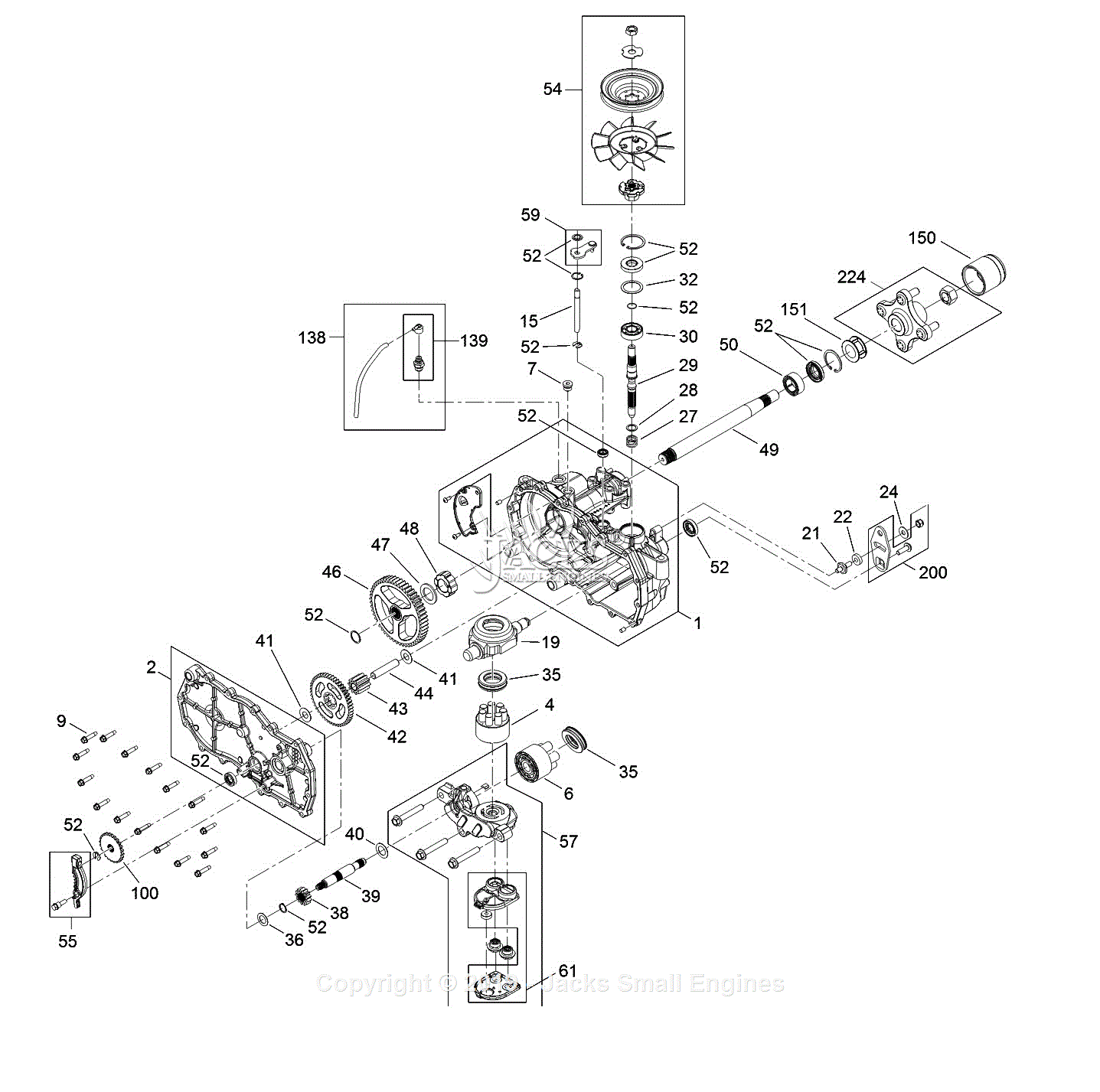 Exmark QTS691KA422 S/N 314,000,000 & Up Parts Diagram for Exmark QTS691KA422 S/N 314,000,000 & Up Parts Diagram for