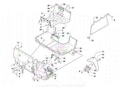 CONSOLE, FLOOR PANEL &amp; STORAGE BOX ASSEMBLY