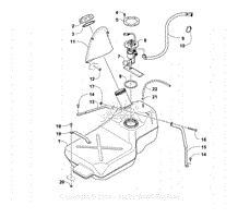 GAS TANK ASSEMBLY