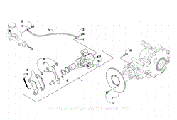 REAR BRAKE ASSEMBLY