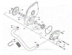 WATER PUMP ASSEMBLY