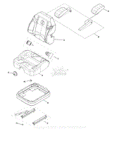 Seat W/Tracks Assembly No. 116-8912