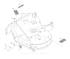 34 Inch Deck Assembly W/Decals