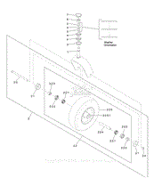 Caster Wheel and Fork Assembly