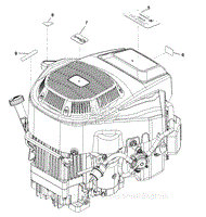 Engine W/Decal Assembly