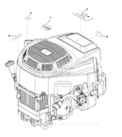 Engine W/Decal Assembly