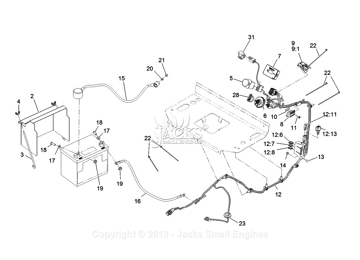 Exmark VTS691CKA48400 S/N 402,082,300 & Up Parts Diagram for