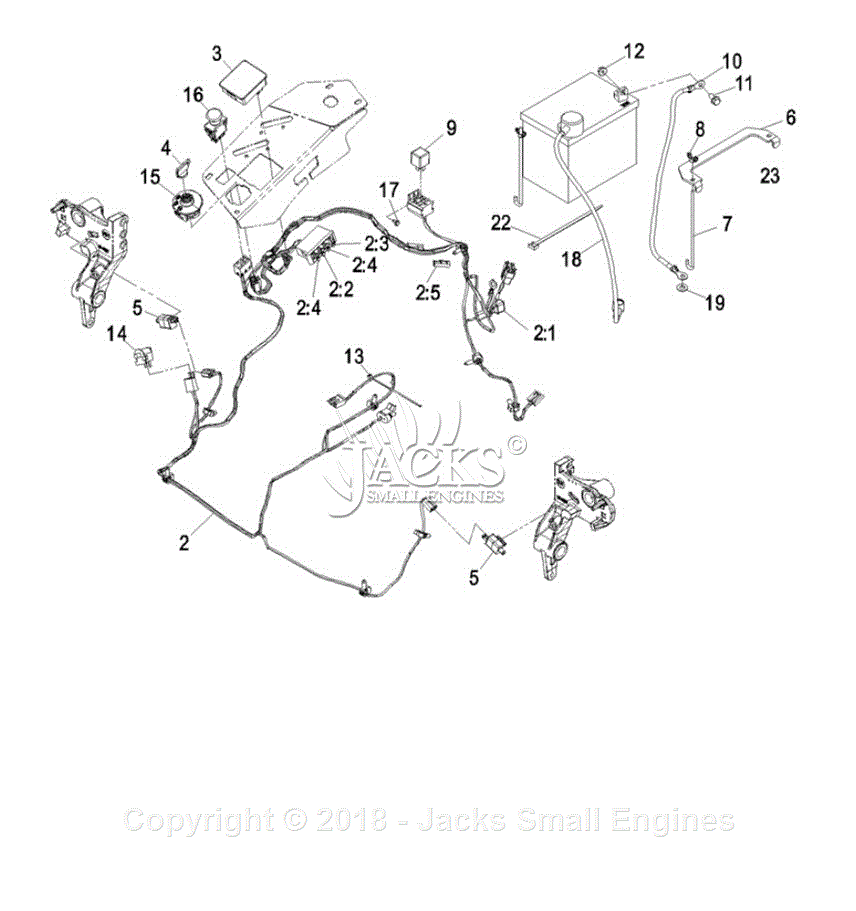 Exmark LZZ34KA726 Lazer Z AC S/N 790,000 & Up Parts Diagram