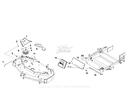 46&quot; Deck Components and Front Weights (109-1013)