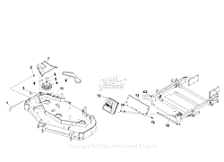 48&quot; Deck Components and Front Weights (103-1314)