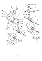 Double &amp; Single Caster Wheel Assembly