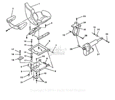 Seat Assembly &amp; Lift Actuator