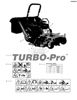 Decal Group - Turbo Pro Blower S/N: 07/2014 &amp; Above