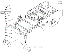 Main Frame &amp; Front Casters