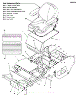 Seat Mount &amp; Floor Group - S/N: 2017724861 &amp; Above