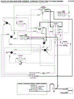 Electrical Schematic - Cranking Circuit - Kawi FX730V S/N: 2017724861 - 2017954955