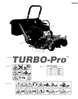 Decal Group - Turbo Pro Blower S/N: 07/2014 &amp; Above