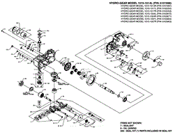 Transaxle SERVICE PARTS - ZT5400