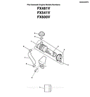 Engine Service Parts - Kawasaki (FX481V - FX600V)