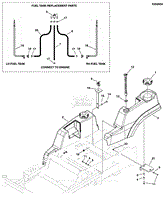 Fuel Tank Mount &amp; Supply Group (Double Tank)