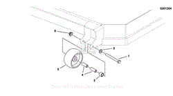 48&quot; Mower Deck - Rollers