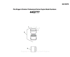 Engine Service Parts - Briggs &amp; Stratton Professional Series