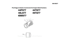 Engine Service Parts - Briggs &amp; Stratton Commercial Turf