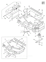 44&quot; Mower Deck - Housing, Covers, Spindles &amp; Blades