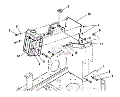 Hydraulic Tank Mount Group