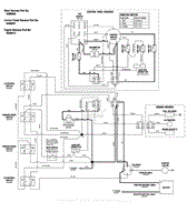 Electrical Schematic - PTO Clutch Circuit (S/N: 1047 &amp; above)