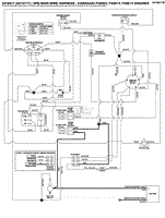 Electrical Schematic - Charging Circuit S/N: 2017954955 &amp; Below