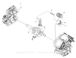 Generac 005057-1 (GTV990) Parts Diagram for Flywheel Generac 005057-1 (GTV990) Parts Diagram for Flywheel