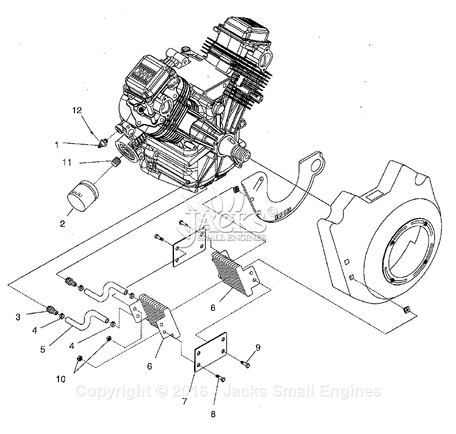Generac 005058-1 (GTV760) Parts Diagrams