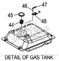 Gas Tank Detail