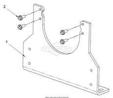 Engine Service Parts - Front Pedestal Mount