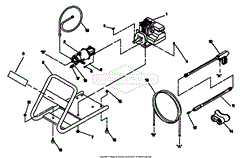 Pressure Washer And Cradle - No. 93211