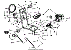 Pressure Washer &amp; Cradle No. 93215