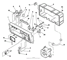 Control Panel - Repair Parts No. 87407