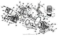 Engine Block - Repair Parts No. 83239