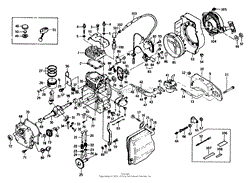 Engine Assembly P/N 65186 - Kawasaki Model Nbr. FA 76