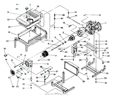 Cradle &amp; Tank Assembly (10/95)