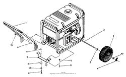 Handle And Wheel Assembly (10/95)