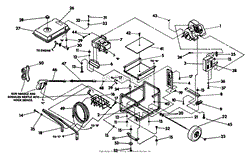 Pressure Washer &amp; Cradle No. 87829