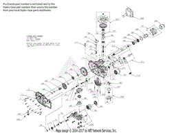 Transmission, LH - 04828600